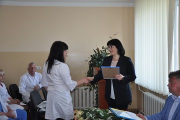 До Дня медичної сестри у закладах округу отримали подарунки
