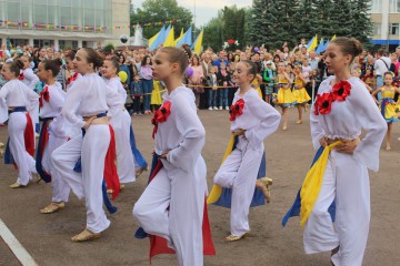 Незалежній Україні - 30 років: Волочиськ гучно відсвяткував головне державне свято 