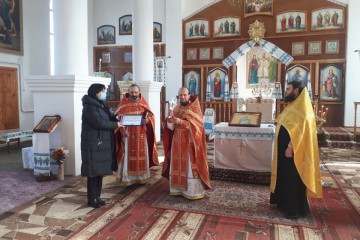 Зі словами молитви на вустах: представники благодійного фонду 