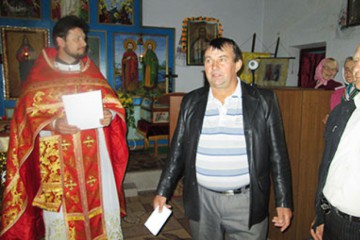 Святкова літургія у Шпиченцях, Хмельницького району