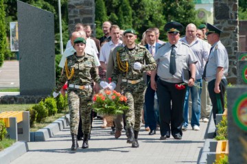 Урочистості з нагоди Дня прикордонника в Національній академії Державної прикордонної служби України імені Богдана Хмельницького